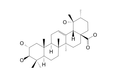 2-ALPHA,3-BETA,19-ALPHA-TRIHYDROXY-URS-12-EN-28-OIC-ACID;TORMENTIC-ACID