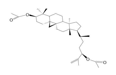 3-BETA,24-DIACETOXY-(24S)-CYCLOART-25-ENE