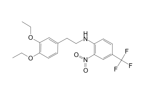 benzeneethanamine, 3,4-diethoxy-N-[2-nitro-4-(trifluoromethyl)phenyl]-