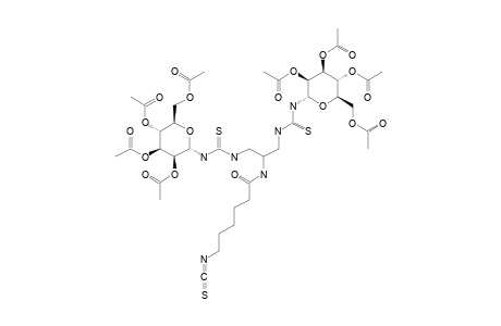 6-ISOTHIOCYANATO-N-[BIS-[3-(2,3,4,6-TETRA-O-ACETYL-ALPHA-D-MANNOPYRANOSYL)-THIOUREIDOMETHYL]-METHYL]-HEXANAMIDE