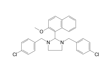 1,3-bis(4-chlorobenzyl)-2-(2-methoxy-1-naphthyl)imidazolidine