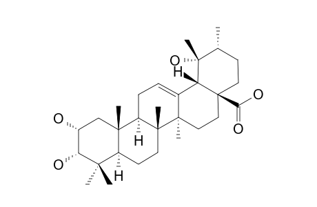 2.alpha.,3.alpha.,19.alpha.-Trihydroxy-urs-12-en-28-oic-acid