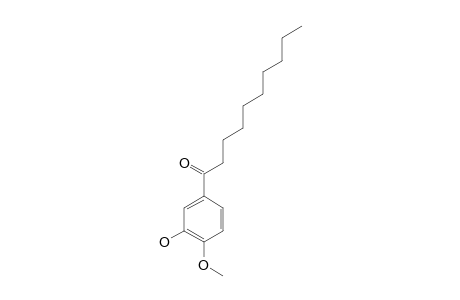 3'-hydroxy-4'-methoxydecanophenone