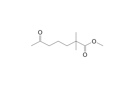 Heptanoic acid, 2,2-dimethyl-6-oxo-, methyl ester