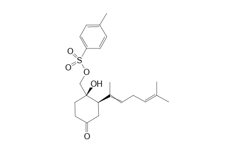 [(1R,2R)-2-(1,5-dimethylhexa-1,4-dienyl)-1-hydroxy-4-oxo-cyclohexyl]methyl 4-methylbenzenesulfonate