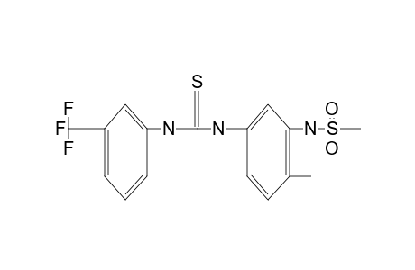 3-methanesulfonamido-4-methylthio-3'-(trifluoromethyl)carbanilide