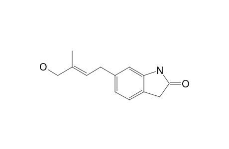 (E)-6-(4-HYDROXY-3-METHYL-BUT-2-EN-1-YL)-INDOLIN-2-ONE