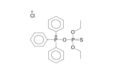 TRIPHENYL(DIETHOXYTHIOPHOSPHORYLOXY)PHOSPHONIUM CHLORIDE