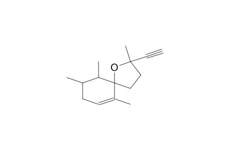 1-OXASPIRO[4.5]DEC-6-ENE, 2-ETHYNYL-2,6,9,10-TETRAMETHYL-