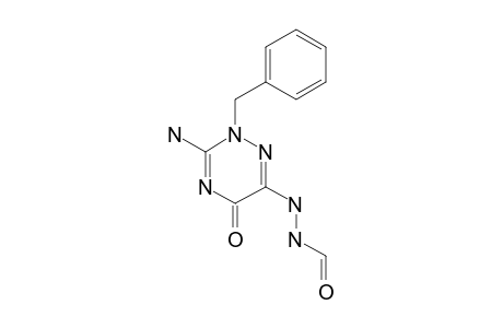 3-AMINO-2-BENZYL-6-(2-FORMYLHYDRAZINO)-1,2,4-TRIAZIN-5(2H)-ONE