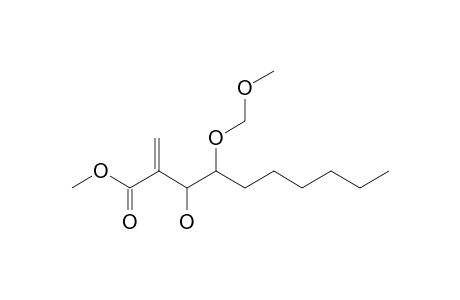 ANTI-METHYL-4-METHOXYMETHOXY-3-HYDROXY-2-METHYLIDEN-DECANOAT