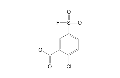 2-Chloro-5-(fluorosulfonyl)-benzoic acid