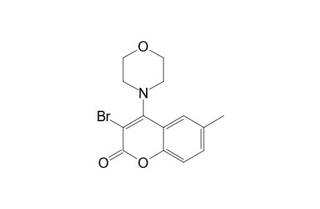 3-BROMO-6-METHYL-4-MORPHOLINOCOUMARIN