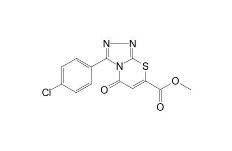 Methyl 3-(4-chlorophenyl)-5-oxo-5H-[1,2,4]triazolo[3,4-b][1,3]thiazine-7-carboxylate