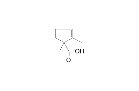 1,2-Dimethyl-cyclopent-2-enecarboxylic acid