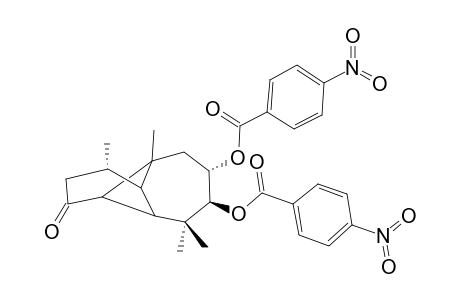 7-BETA,8-ALPHA-DIHYDROXYLONGIPINAN-1-ONE-7,8-DI-P-NITROBENZOATE