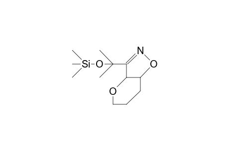 7-(1-Trimethylsiloxy-1-methyl-ethyl)-8-aza-4,9-dioxa-bicyclo(4.3.0)non-7-ene