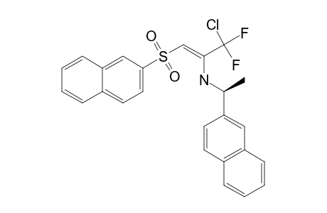 (-)-N2-[(1S)-1-PHENYLETHYL]-1-CHLORO-1,1-DIFLUORO-3-(2-NAPHTHYLSULFONYL)-2-PROPANIMINE;ENAMINO-TAUTOMER