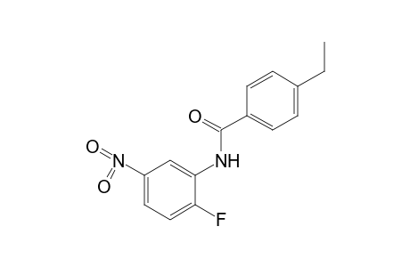 4-ethyl-2'-fluoro-5'-nitrobenzanilide