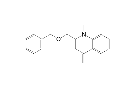 2-Benzyloxymethyl-1-methyl-4-methylene-1,2,3,4-tetrahydroquinoline