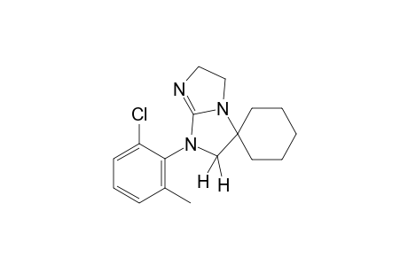 1'-(6-chloro-o-tolyl)-2',3',5',6'-tetrahydrospiro[cyclohexane-1,3'-[1H]imidazo[1,2-a]imidazole]