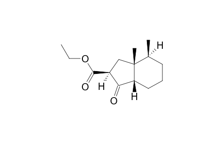 (2S,3aS,7S,7aR)-3-keto-7,7a-dimethyl-2,3a,4,5,6,7-hexahydro-1H-indene-2-carboxylic acid ethyl ester