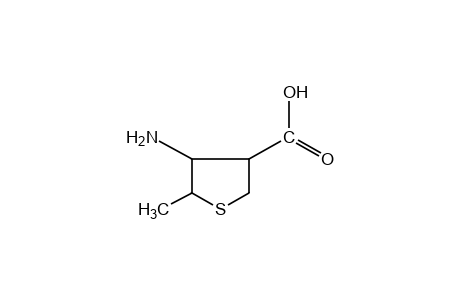 4-AMINO-5-METHYLTETRAHYDRO-3-THIOPHENECARBOXYLIC ACID