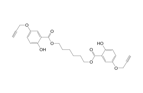 1,6-HEXANE-DIYL-BIS-[2-HYDROXY-5-(2-PROPYNYLOXY)-BENZOATE]