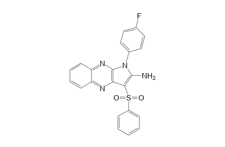 1-(4-fluorophenyl)-3-(phenylsulfonyl)-1H-pyrrolo[2,3-b]quinoxalin-2-amine