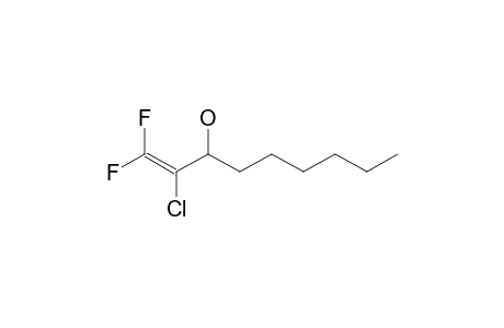 2-CHLORO-1,1-DIFLUORONON-1-EN-3-OL