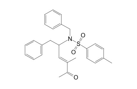 (E)-5-(N-Benzyl-4-toluenesulfonamido)-3-methyl-6-phenyl-hex-3-en-2-one