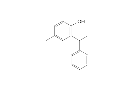 P-CRESOL, 2-/A-METHYLBENZYL/-,