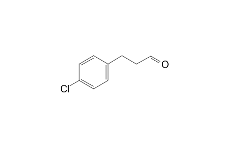 3-(4-Chlorophenyl)propanal