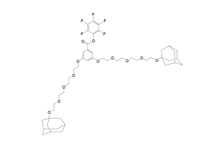 3,5-BIS-[2-[2-[2-[2-(ADAMANTAN-1-YL-OXY)-ETHOXY]-ETHOXY]-ETHOXY]-ETHOXY]-BENZOIC-ACID-PENTAFLUOROPHENYLESTER