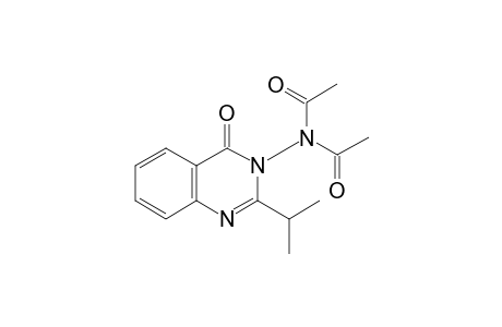 N-Acetyl-N-[2-isopropyl-4-oxo-3(4H)-quinazolinyl]acetamide