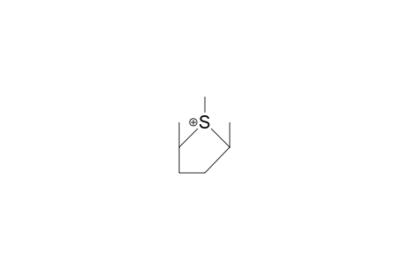 1,cis-2,cis-5-Trimethyl-tetrahydrothiophenium cation