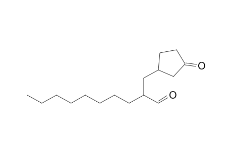 2-(3-Oxocyclopentylmethyl)decanal