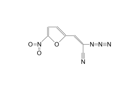 BETA-(5-NITRO-FUR-2-YL)-ALPHA-AZIDOACRYLONITRIL;E-ISOMER