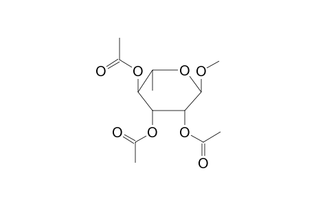 Methyl 2,3,4-tri-O-acetyl-6-deoxyhexopyranoside