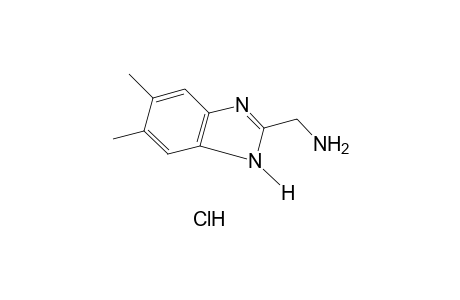 2-(aminomethyl)-5,6-dimethylbenzimidazole, monohydrochloride