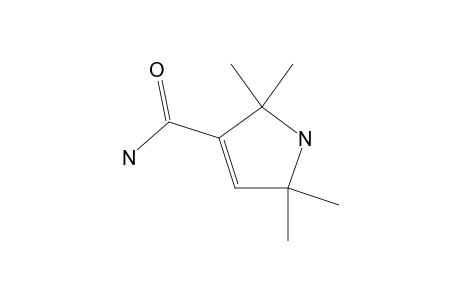 2,2,5,5-Tetramethyl-3-pyrroline-3-carboxamide