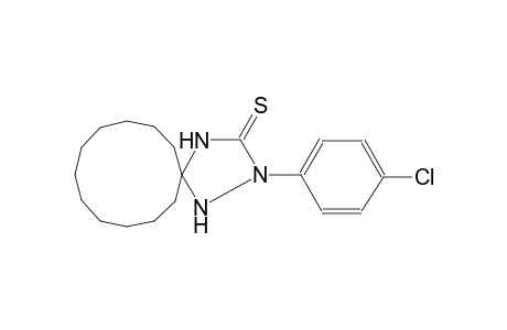 1,2,4-triazaspiro[4.11]hexadecane-3-thione, 2-(4-chlorophenyl)-