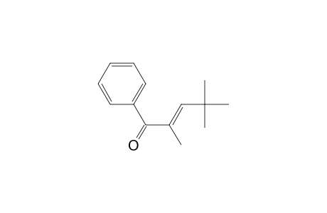 1-Phenyl-2,4,4-trimethyl-(E)-2-penten-1-one