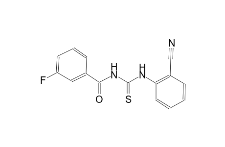 N-(2-cyanophenyl)-N'-(3-fluorobenzoyl)thiourea