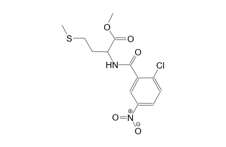 methyl 2-[(2-chloro-5-nitrobenzoyl)amino]-4-(methylsulfanyl)butanoate