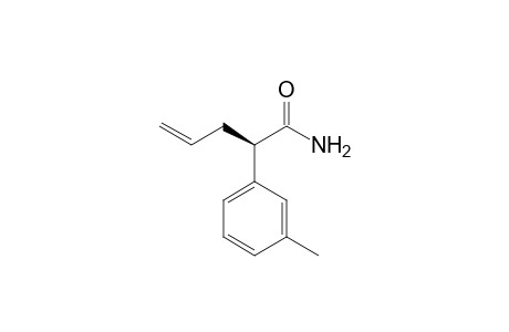 (2R)-2-(3-methylphenyl)-4-pentenamide