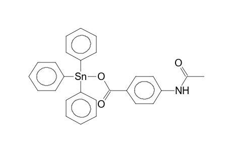 [(p-acetamidobenzoyl)oxy]triphenylstannane