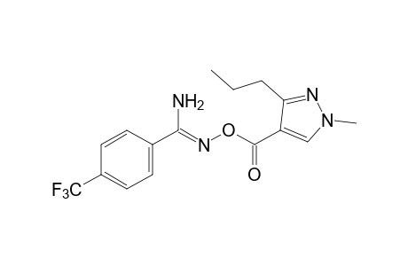 O-[(1-methyl-3-propylpyrazol-4-yl)carbonyl]-alpha,alpha,alpha-trifluoro-p-toluamidoxime