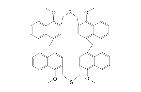 Dithiadihomocalixnaphthalene