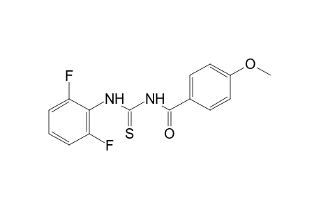 1-(p-anisoyl)-3-(2,6-difluorophenyl)-2-thiourea